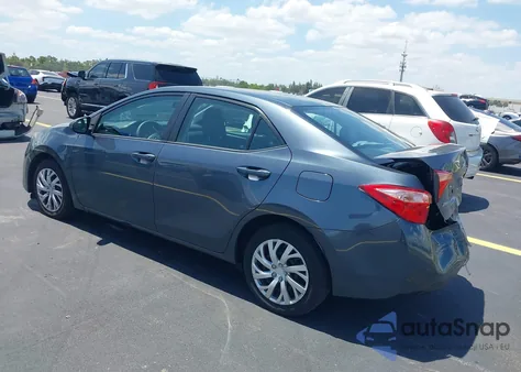 2019 Toyota Corolla Le из США, поврежденный, VIN 2T1BURHE1KC184665